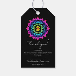 Esoteric Mandala Holistic Metaphysical Tack Presentetikett