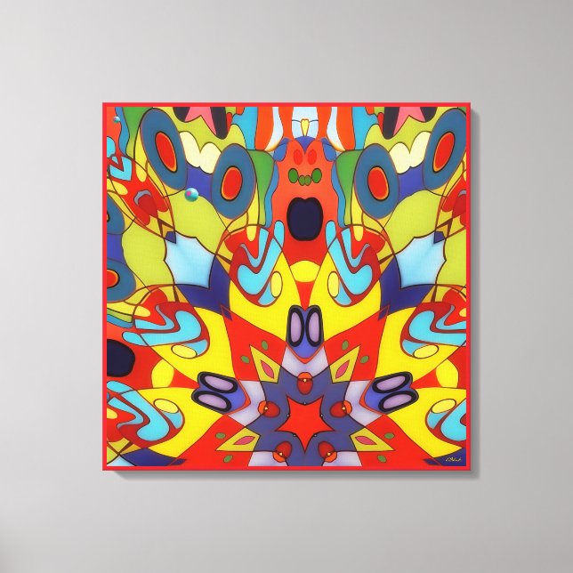 Esoteric Scream Canvastryck (Framsida)