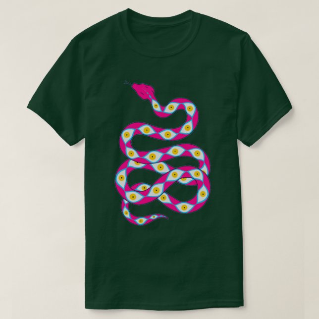 Esoterisk orm t shirt (Design framsida)