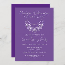 Esoterisk Psychic Modern Måne Business Event Inbjudningar