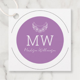 Esoterisk psykologisk, modern, minimalistisk cresc gåvor etiketter