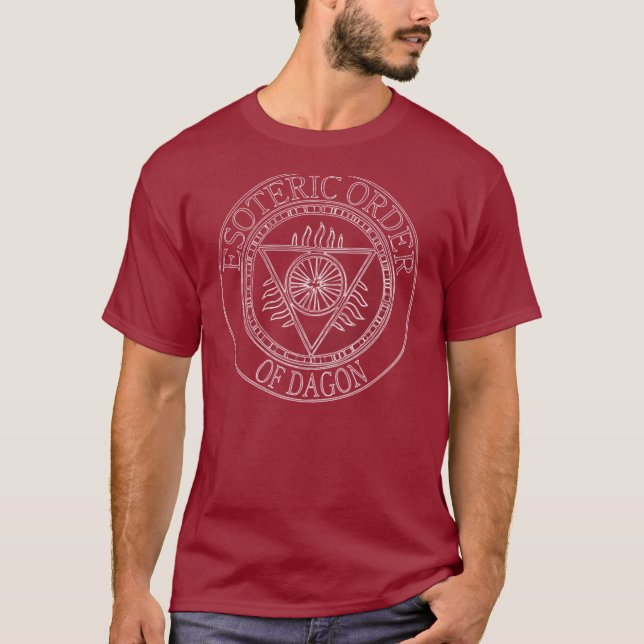 Esoteriskt beställa av Dagon Tee Shirt (Framsida)