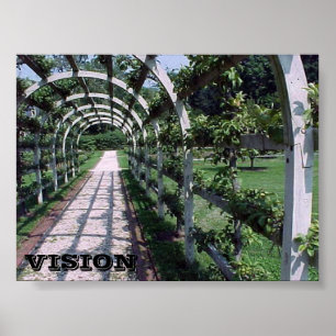 Espalier Apple Träd - Vision Poster