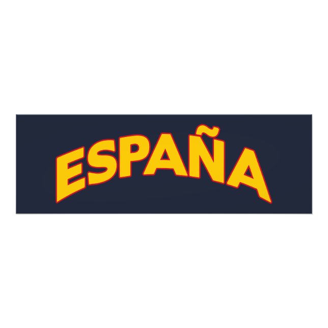 España 5 fototryck (Framsidan)