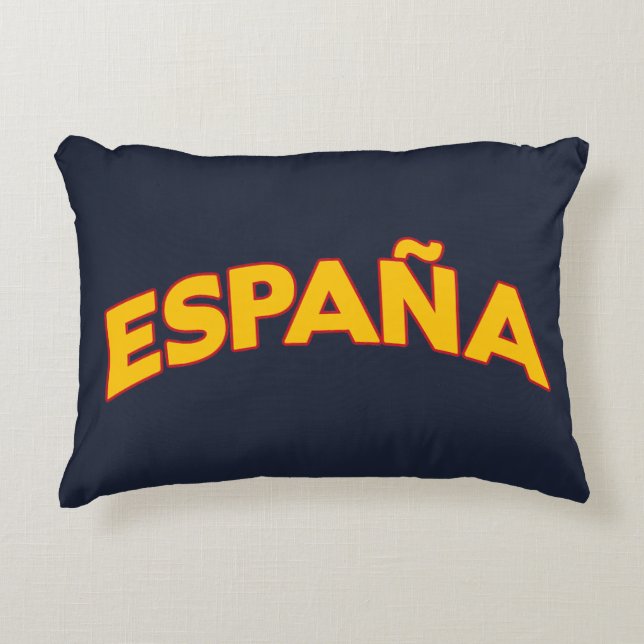 España 5 prydnadskudde (Framsidan)