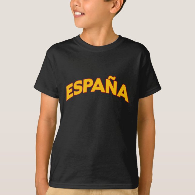 España 5 t shirt (Framsida)