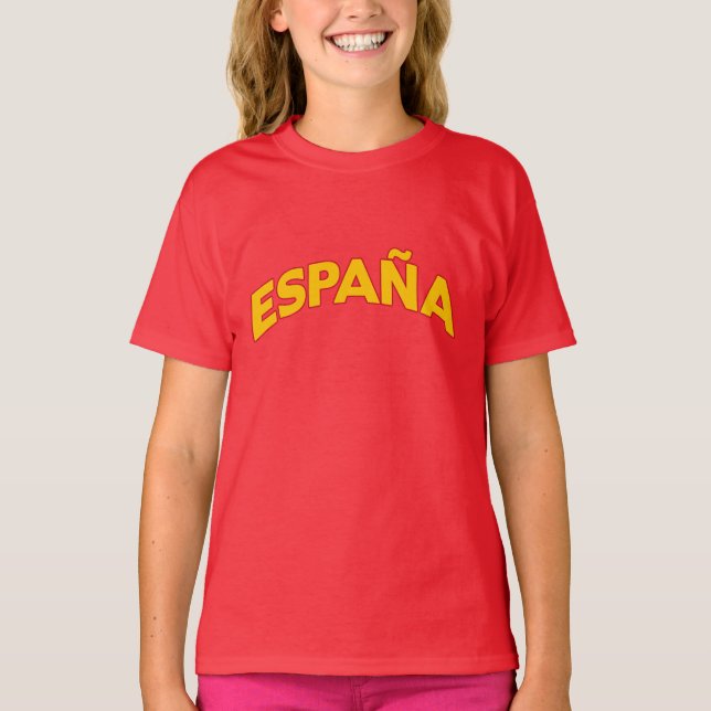 España 5 t shirt (Framsida)