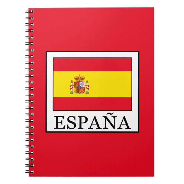 España Anteckningsbok (Framsidan)