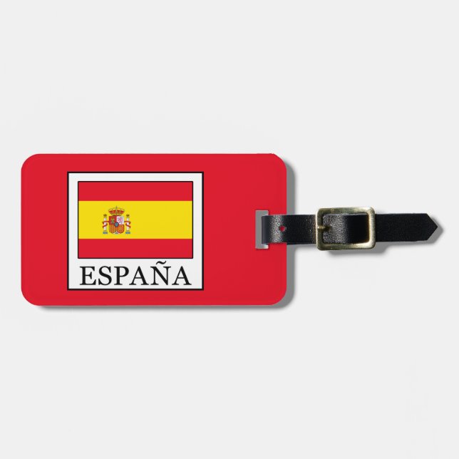 España Bagagebricka (Horisontell Framsida)