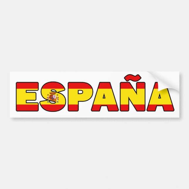 España bildekal (Framsidan)