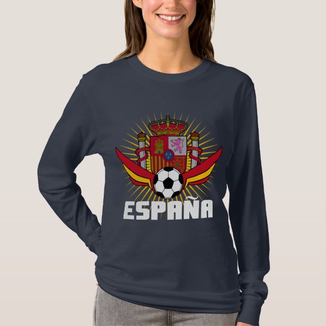 España fotboll tröja (Framsida)