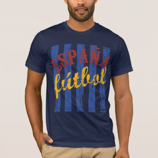 España Fútbol T-tröja Tee Shirt