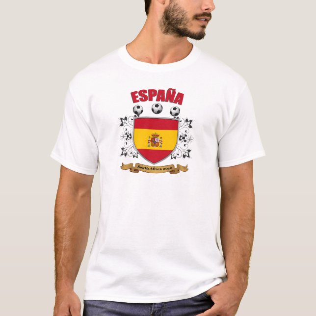 España Futbol Tee Shirt (Framsida)