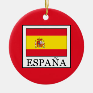 España Julgransprydnad Keramik