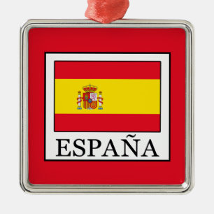 España Julgransprydnad Metall