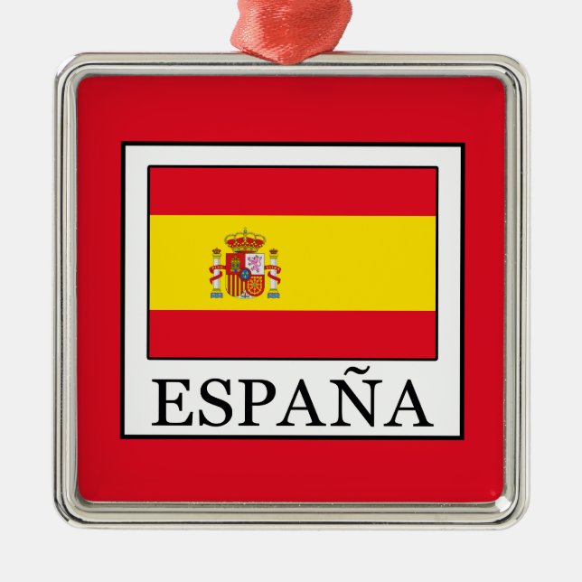 España Julgransprydnad Metall (Framsidan)