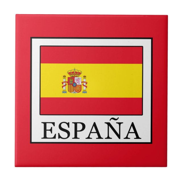 España Kakelplatta (Framsidan)