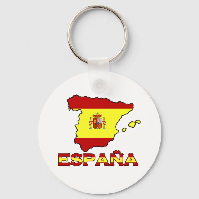 España Keychain Nyckelring (Framsida)