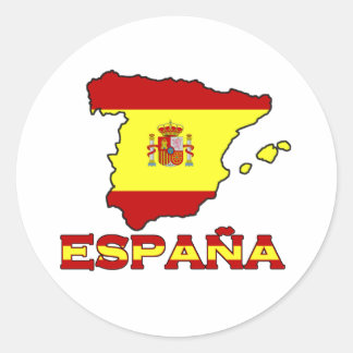 España-klistermärken Runt Klistermärke