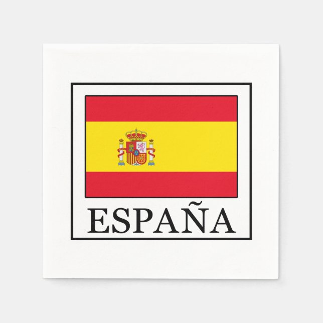 España Pappersservett (Framsidan)