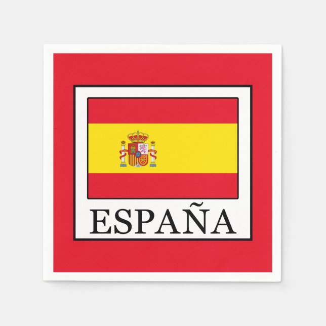 España Pappersservett (Framsidan)