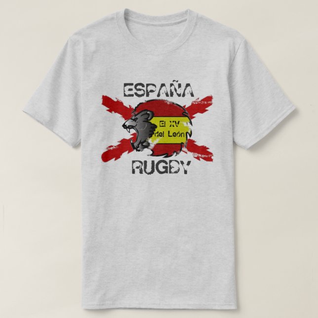 España Rugby T-shirt (Design framsida)