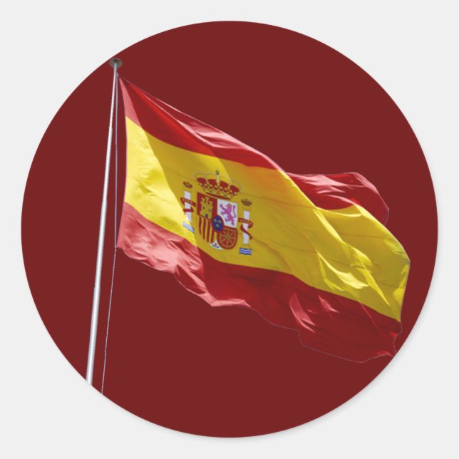 Espana Runt Klistermärke (Framsida)