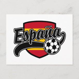 Espana Soccer Vykort