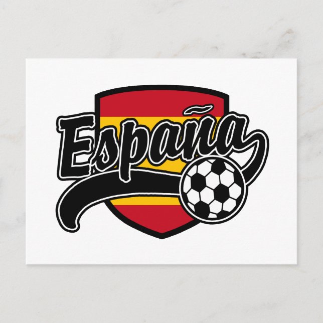 Espana Soccer Vykort (Framsida)