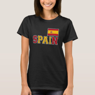 España, Spanien, Bandera española, Spanska patriot T Shirt