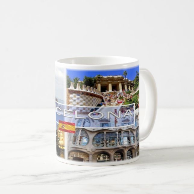 Espana - Spanien - Barcelona - Kaffemugg (Framsida höger)