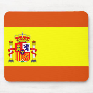 España/Spanien flagga Mousepad Musmatta