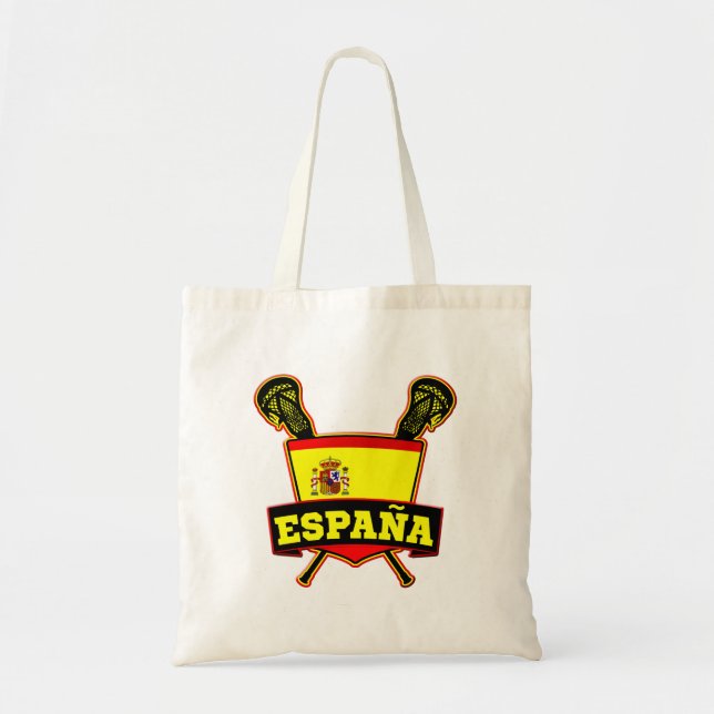 España Spanien Lacrosse Tygkasse (Framsidan)