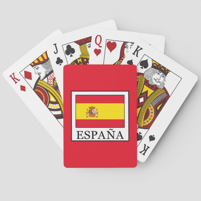 España Spel Kort (Baksidan)