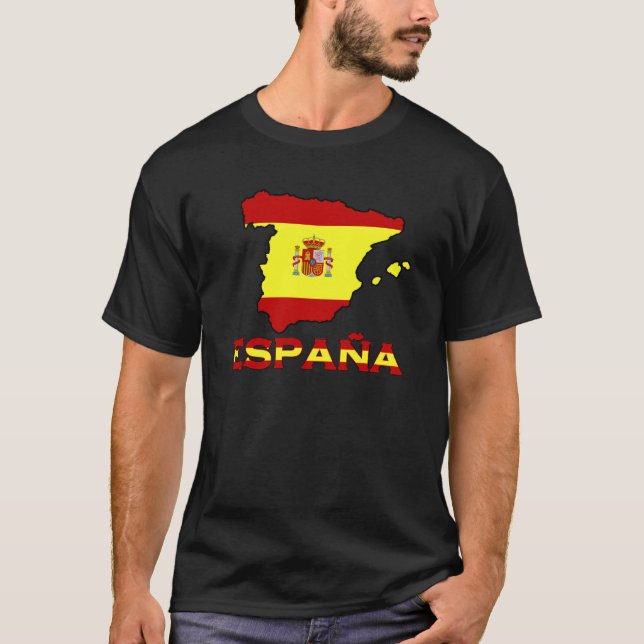 España t skjorta tee (Framsida)