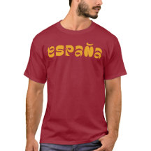 Espana typografi logodesign T-Shirt
