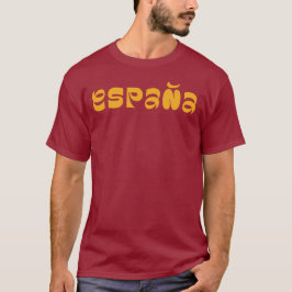 Espana typografi logodesign T-Shirt