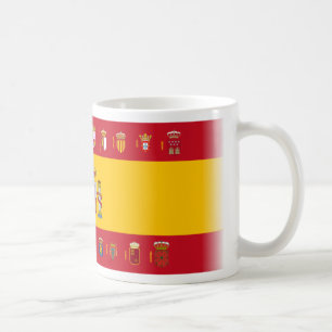 España y sus comunidades kaffemugg