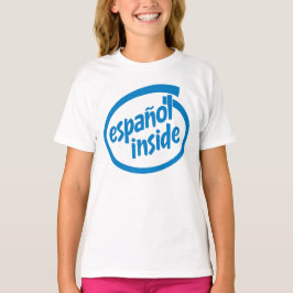 Español inside t shirt