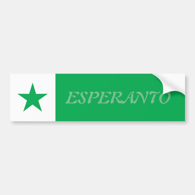 esperanto bildekal (Framsidan)