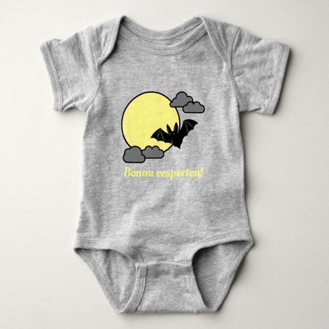 esperanto: Bonan vesperton! T Shirt (Framsida)