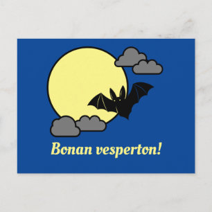 esperanto: Bonan vesperton! Vykort