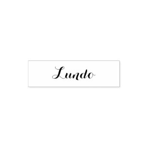 Esperanto: Dag av veckan: Lundo (Måndag) Självfärgande Stämpel