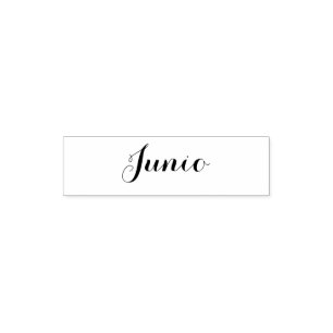 Esperanto: Månad: Juni (June) Självfärgande Stämpel