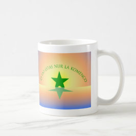 Esperanto: Precis börjanmuggen Kaffemugg