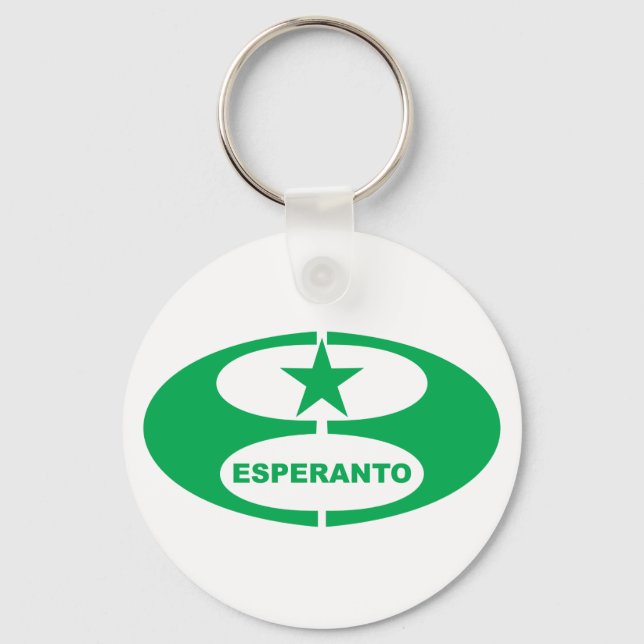 esperanto-symbol, nyckelring (Framsida)