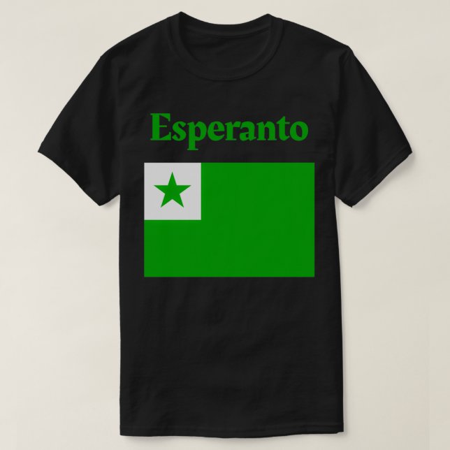 Esperanto T Shirt (Design framsida)