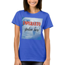 Esperanto talade här i grumlig jord