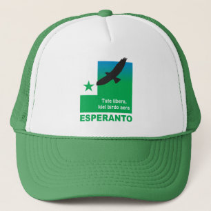 Esperanto/Tute libera, kiel birdo aera. Keps