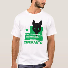 Esperanto-/"Vulpo mienonŝanĝas,… ", T Shirt